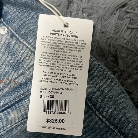Brand New Hudson Jeans